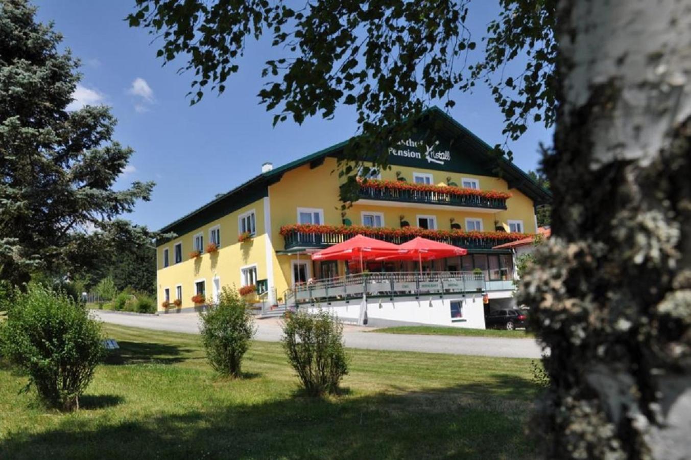 Cafe-Pension Kristall Hirschenwies Eksteriør billede